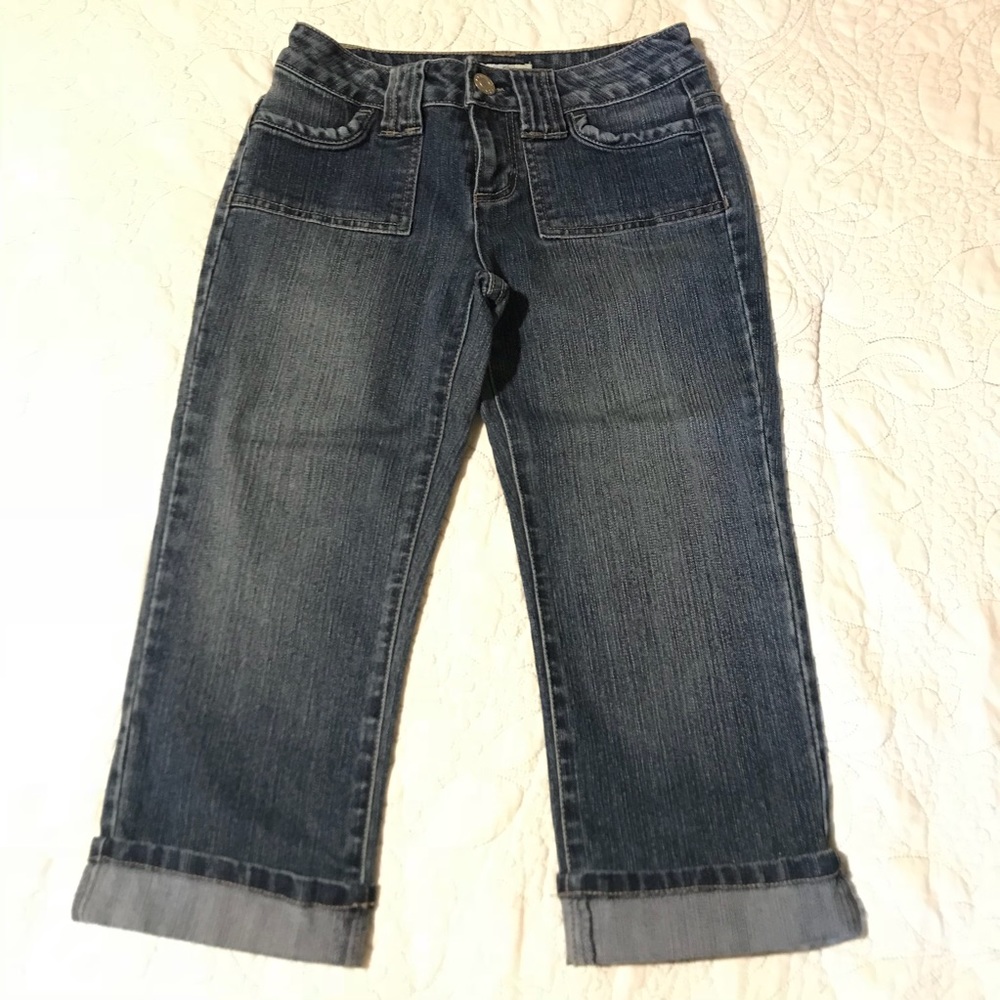 SO Blue Jean Capris